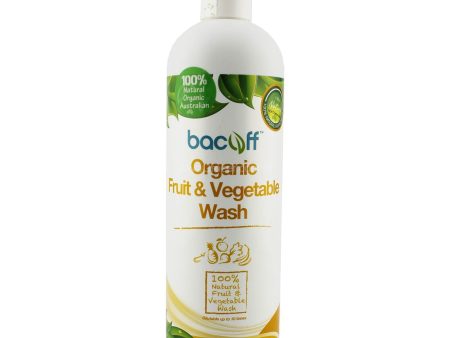 Bacoff Organic Fruit and Vegetable Wash 500ml Discount