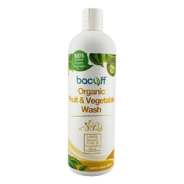 Bacoff Organic Fruit and Vegetable Wash 500ml Discount