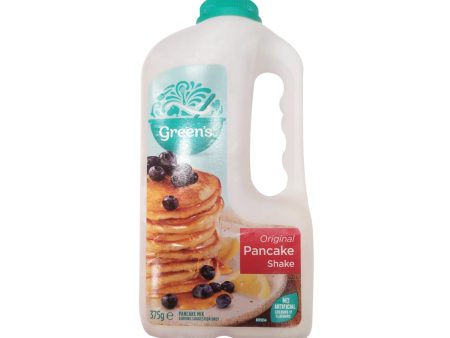 Greens Pancake Original Shake 375g on Sale