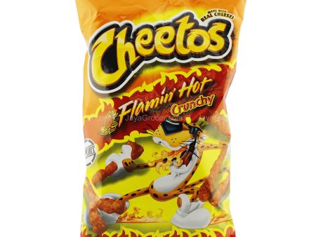 Cheetos Flamin Hot Crunchy Cheese Snack 227g For Cheap