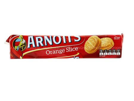 Arnotts Orange Slice Biscuits 250g Online Sale