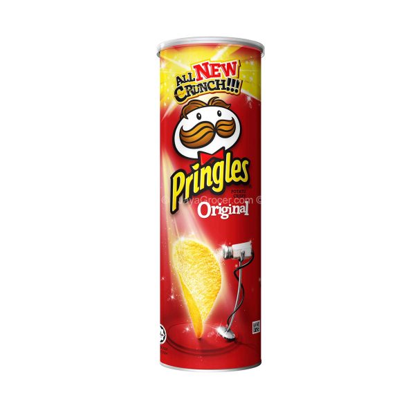 Pringles Original Potato Crisps 102g Online Hot Sale