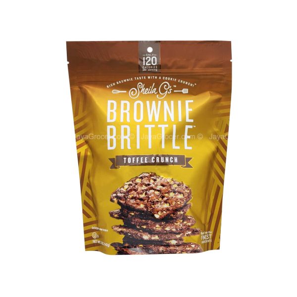 Sheila G Brownie Brittle Toffee Crunch 141g Hot on Sale