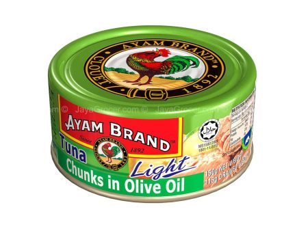 Ayam Brand Tuna Chunks in Olive Oil (Light) 150g Discount