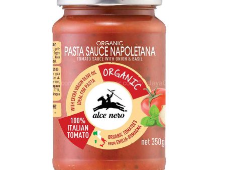 Alce Nero Organic Napoletana Tomato Sauce 350g Online Sale