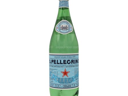 S.Pellegrino Sparkling Mineral Water 1L For Sale