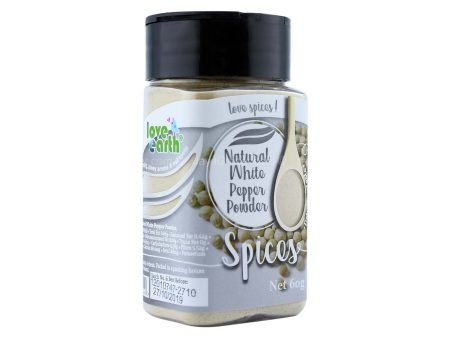 LE ORGN 100% WHITE PEPPER POWDER 60G Online Hot Sale