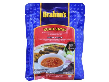 Brahim s Satay Sauce (Kuah Kacang Segera) 180g Online Sale