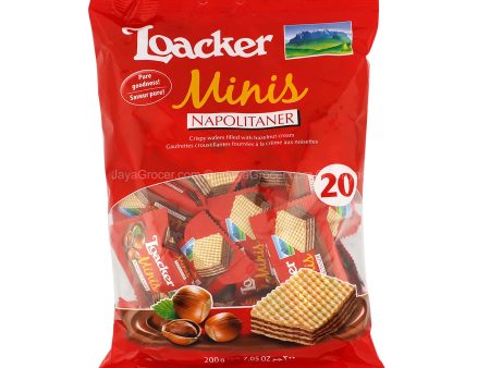 Loacker Minis Napolitaner Biscuit 200g For Cheap