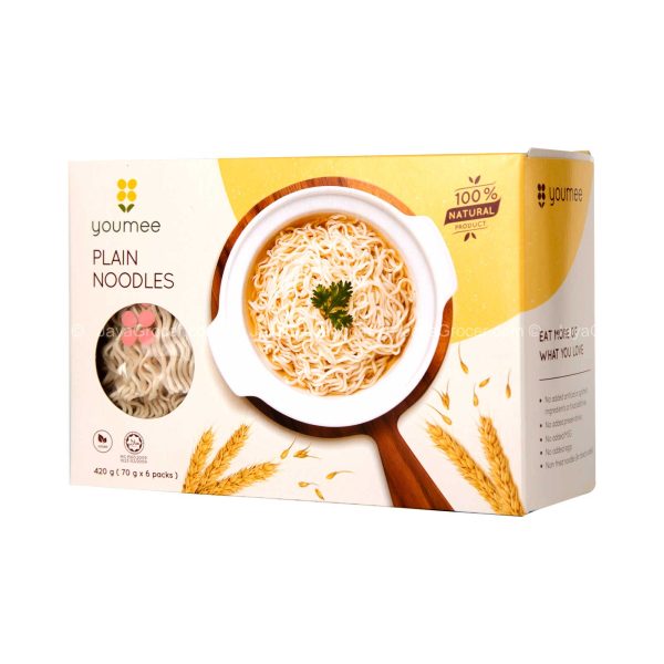 Youmee Plain Mee 70g x 6 Hot on Sale