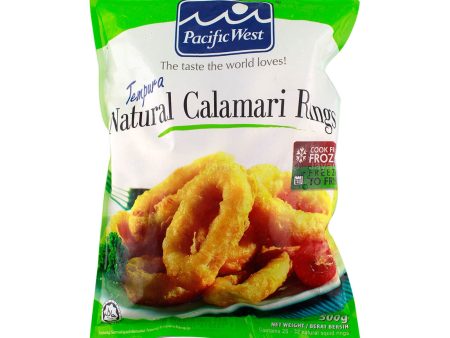 Pacific West Tempura Natural Calamari Rings 500g Cheap