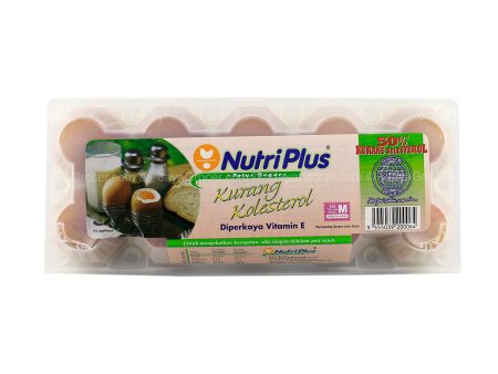 Nutriplus Low Cholesterol Fresh Eggs 10pcs pack Online