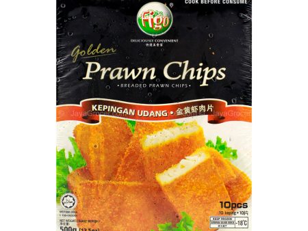 Figo Golden Prawn Chips 500g Hot on Sale