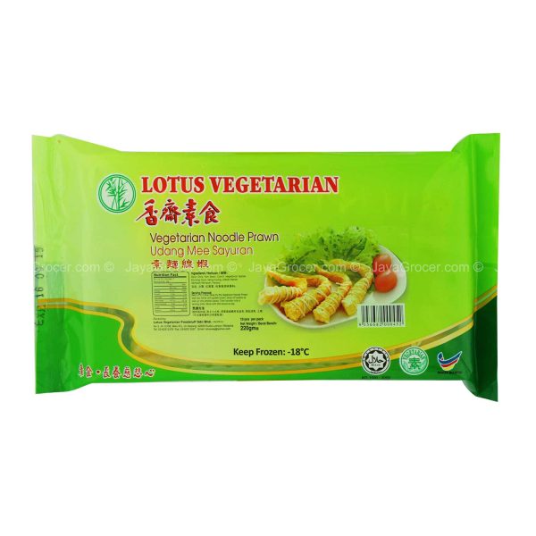 Lotus Vegetarian Noodles Prawn 10pcs pack Sale