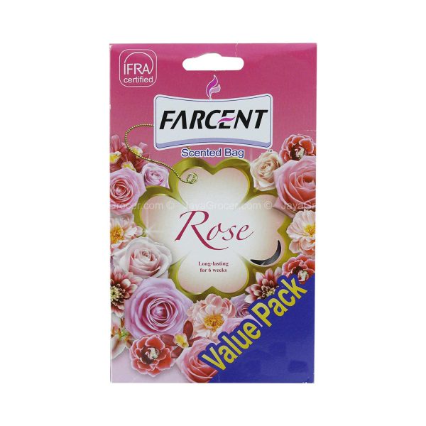 Farcent Rose Scented Bag Value Pack 10g x 4 For Cheap