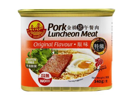 [NON-HALAL] Golden Bridge Pork Luncheon Meat Original Flavour 340g Online