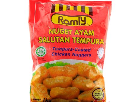 Ramly Tempura Coated Chicken Nuggets 1kg For Sale