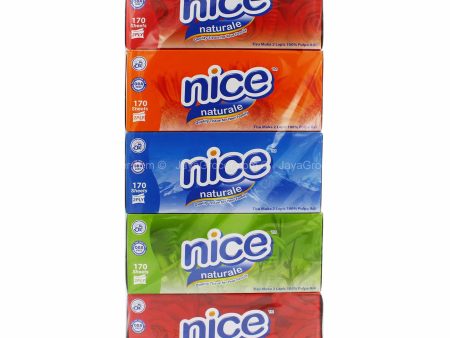 Nice Naturale Facial Tissue 170 s x 5 Discount