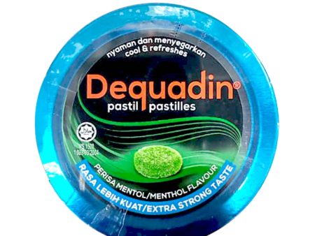 Dequadin Extra Menthol Pastille 46g Online now