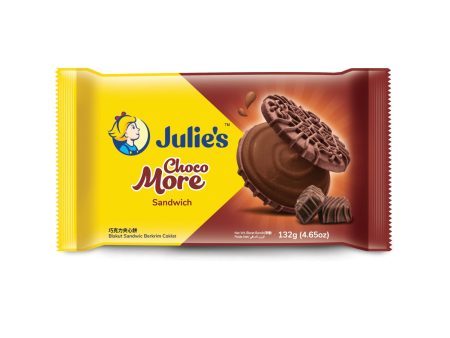 Julies Choco More Sandwich Cookies 132g Online