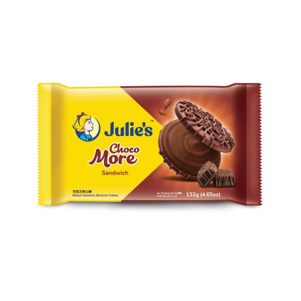 Julies Choco More Sandwich Cookies 132g Online