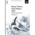 ABRSM Music Theory Past Papers 2013 - Model Answers Grade 2 Cheap