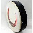 Koda Bodhran 16”x4” Black with Bag & Beater Fashion