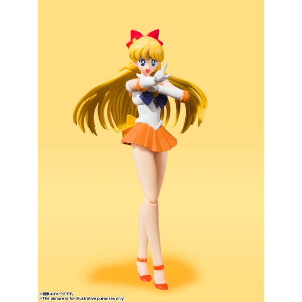 Sailor Moon: Sailor Venus & Artemis [Animation Colour Ver.] S.H. Figuarts For Discount