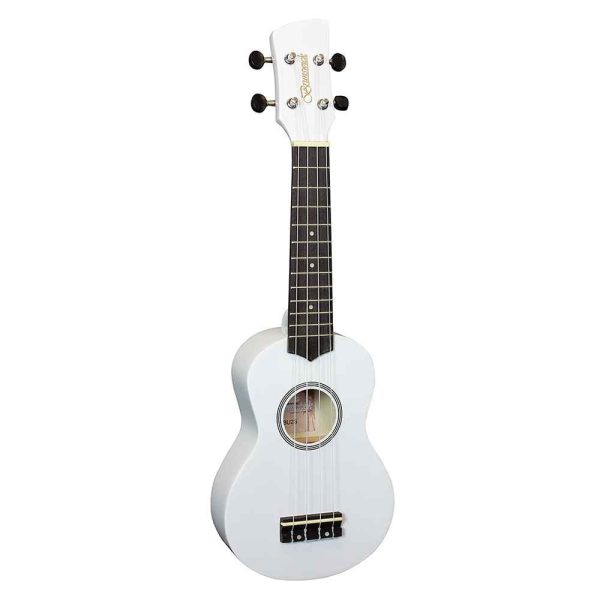 Ukulele: Brunswick Soprano White Fashion