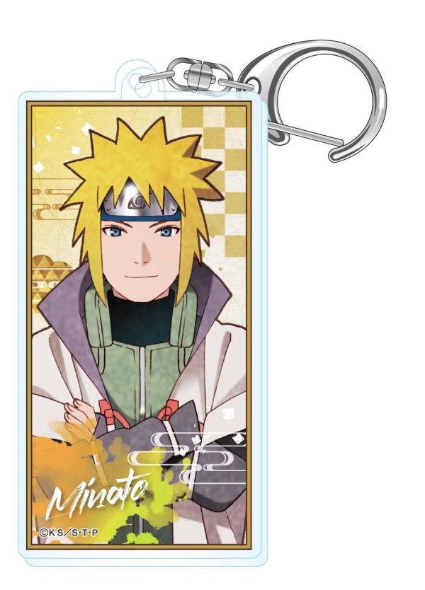 Naruto: Minato Acrylic Banner Key Chain on Sale