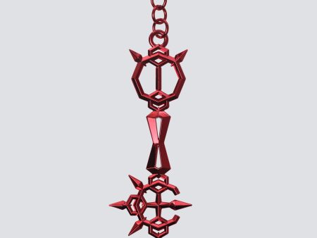 Kingdom Hearts: Bond of Flame Keybade Metal Key Chain Online Sale