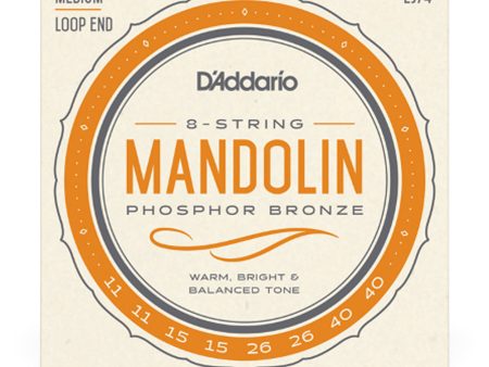 D addario EJ74 Phosphor Bronze Mandolin Strings Fashion