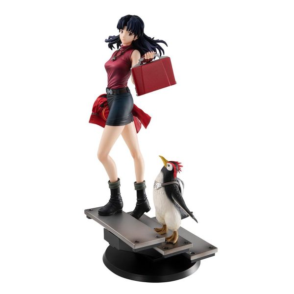 Evangelion: Misato & Pen Pen Gals Series Non-Scale Figurine on Sale