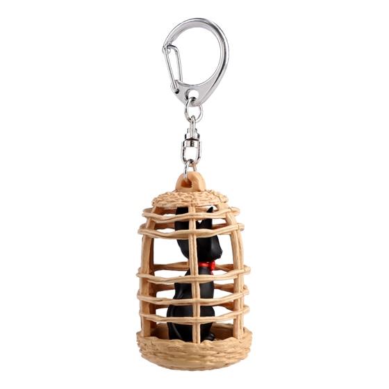 Kiki s Delivery Service: Jiji in Cage Key Chain Fashion