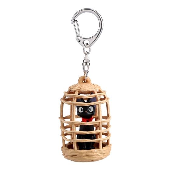 Kiki s Delivery Service: Jiji in Cage Key Chain Fashion