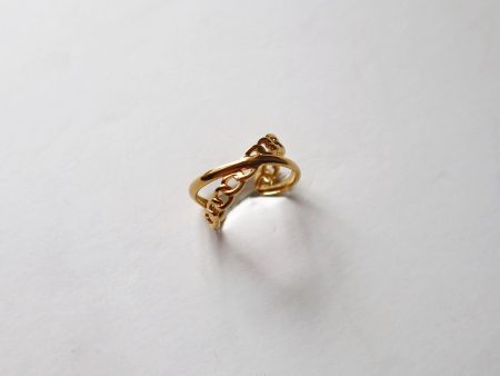 Linked Crossover Ring | Adjustable Ring Online