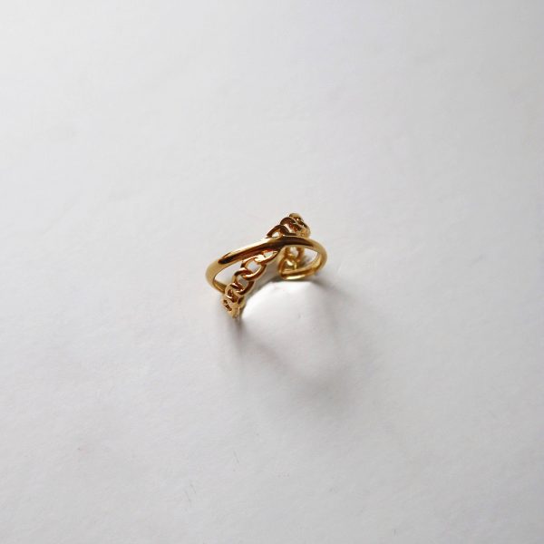 Linked Crossover Ring | Adjustable Ring Online