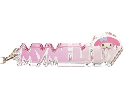 Sanrio: My Melody Name Block Acrylic Key Chain on Sale