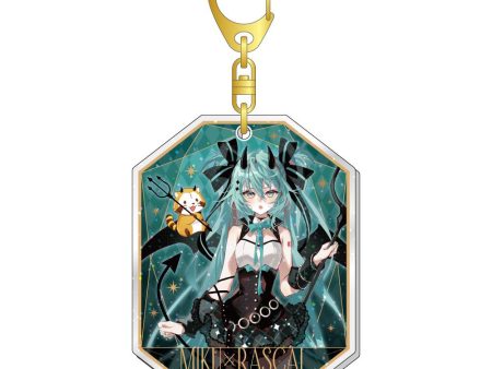 Vocaloid: Miku x Rascal Acrylic Key Chain Sale