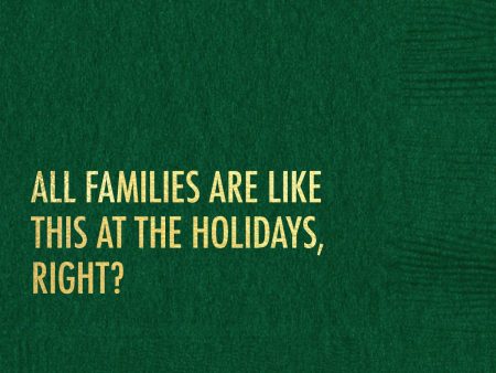 All Families Holiday Napkin For Sale