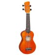 Ukulele: Brunswick Soprano Brown Fashion