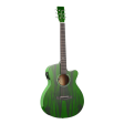 Tanglewood Azure TA4 Electro Acoustic Superfolk - Aurora Green Discount