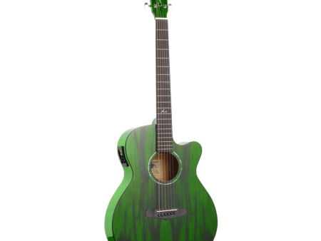 Tanglewood Azure TA4 Electro Acoustic Superfolk - Aurora Green Discount