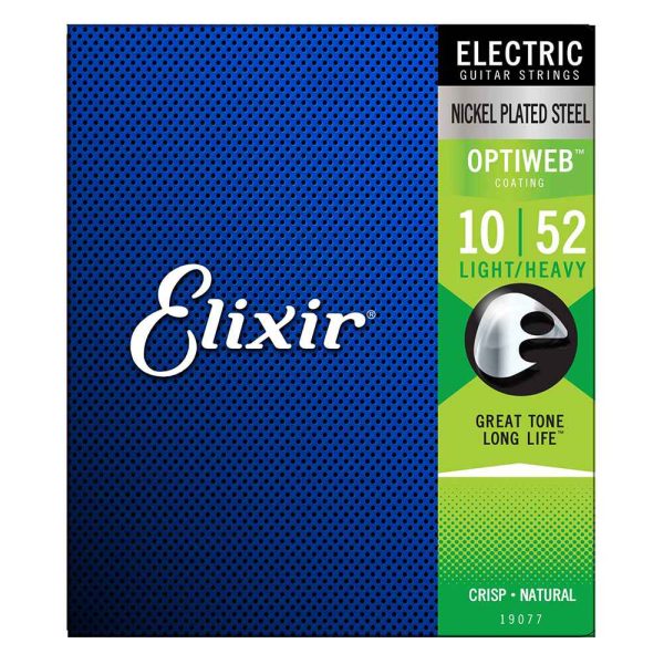 Elixir Optiweb Nickle Played Electric Guitar Strings Supply