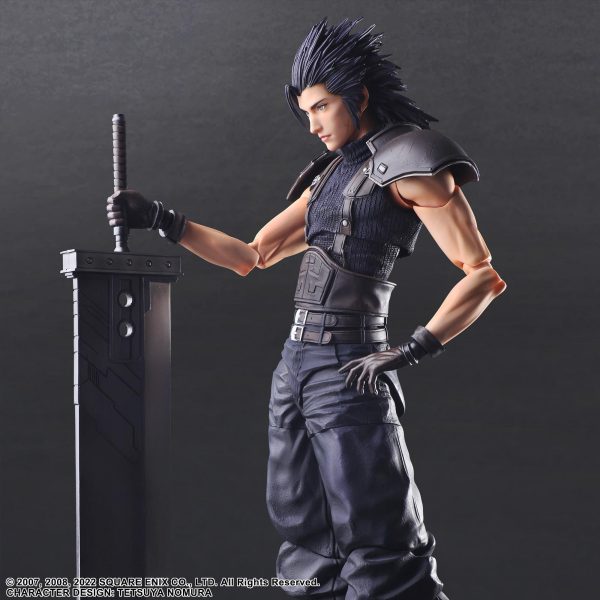 Final Fantasy VII: Crisis Core: Zack Fair Play Arts Kai Hot on Sale