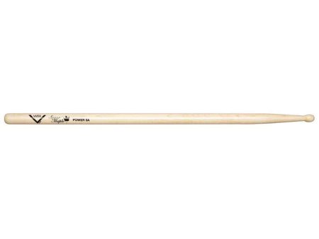 Vater Drum Sticks: Sugar Maple Power 5A Wood Tip Sticks Hot on Sale