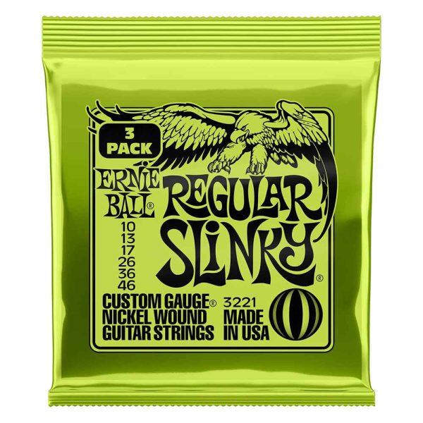 Ernie Ball Slinky 3 Pack | Nickel Wound Online Hot Sale