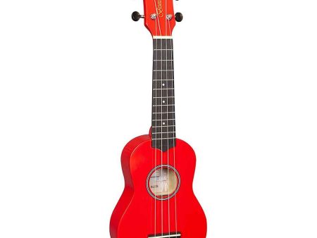 Ukulele: Brunswick Soprano Red on Sale