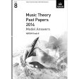 ABRSM Music Theory Past Papers 2014 - Model Answers Grade 8 For Sale