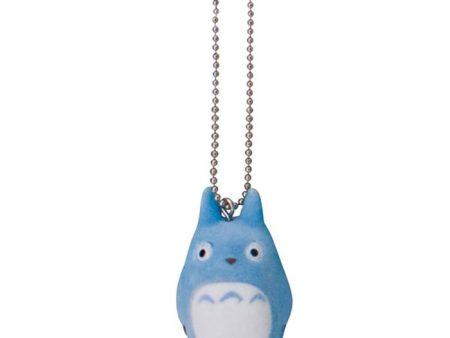 My Neighbour Totoro: Medium Totoro Flocking Key Chain Online now